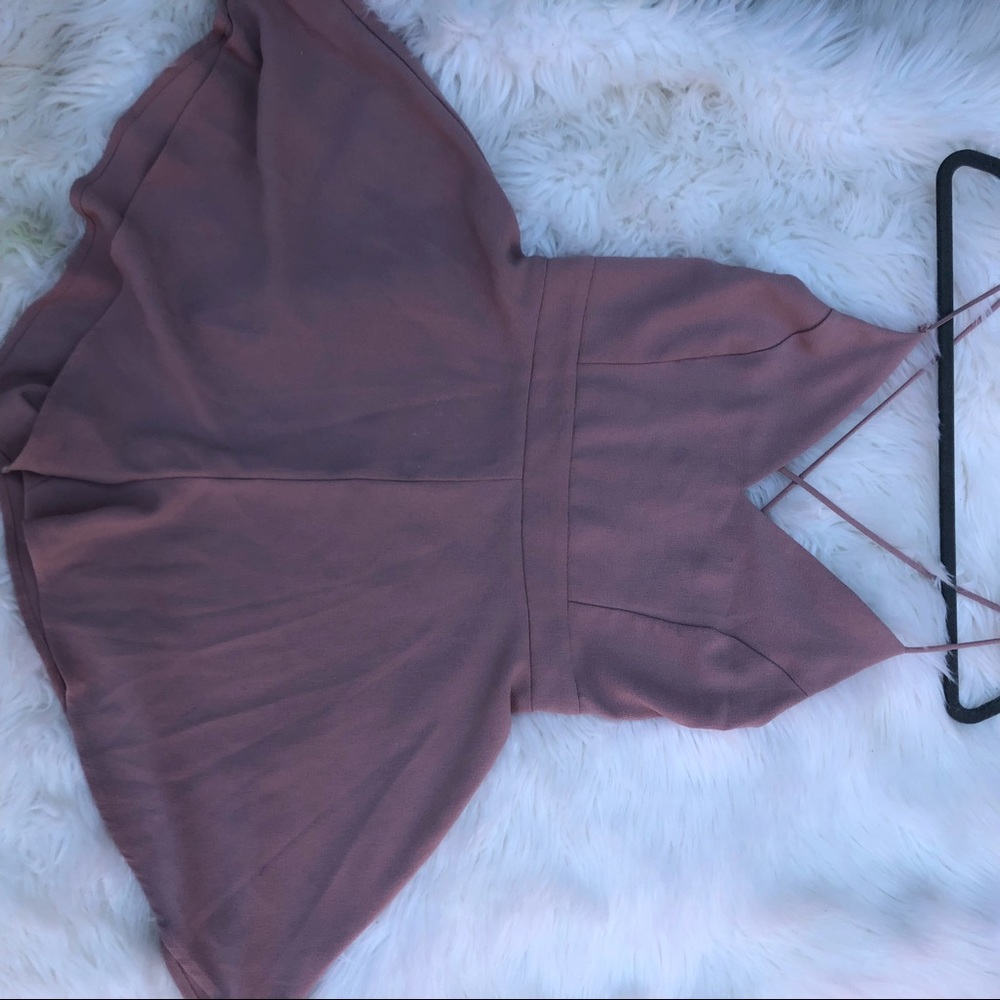 Pink romper